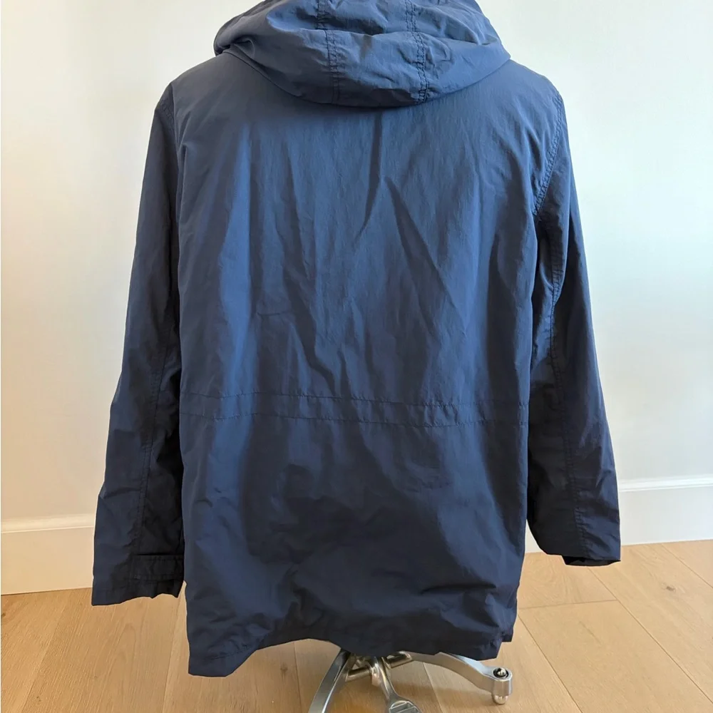 Jack O'neill Navy Blue Windbreaker Hoodie Jacket XL
